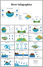 River Infographics PowerPoint And Google Slides Themes