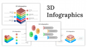 3D Infographics PowerPoint And Google Slides Themes