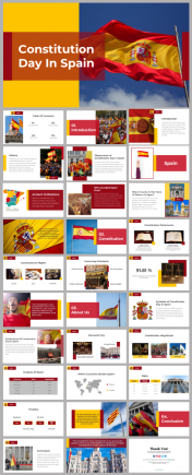 Constitution Day In Spain Templates And Google Slides
