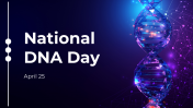 National DNA Day PowerPoint And Google Slides Themes