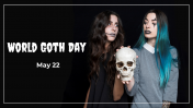 Creative World Goth Day PowerPoint And Google Slides Themes