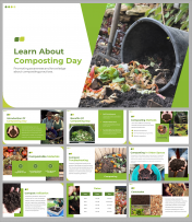 Learn About Composting Day PPT and Google Slides Themes