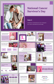 National Cancer Survivors Day PPT and Google Slides Themes