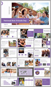 National Best Friends Day PPT and Google Slides Themes