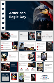 American Eagle Day PowerPoint and Google Slides Themes