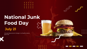 National Junk Food Day PowerPoint and Google Slides Themes