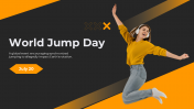World Jump Day PowerPoint and Google Slides Themes