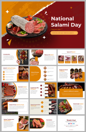National Salami Day PPT And Google Slides Templates