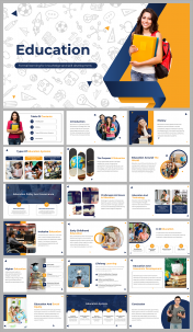 Attractive Education PowerPoint And Google Slides Templates