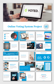 Online Voting System Project PPT And Google Slides Themes