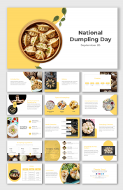 National Dumpling Day PowerPoint And Google Slides Themes