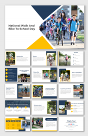 National Walk And Bike To School Day PPT And Google Slides