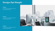 Simple Creative Design PPT Templates presentation slide