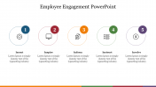 Employee Engagement PowerPoint With Circle Design