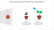 Sales Growth Plan Presentation and Google Slides Themes