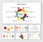 Digital Literacy PowerPoint And Google Slides Templates