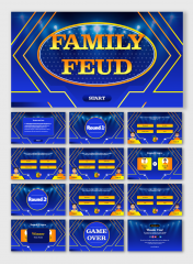 Family Feud With Classic Board Game Challenge PowerPoint