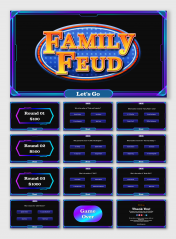Family Feud With Famous Authors Challenge PowerPoint