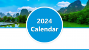 2024 Calendar PowerPoint And Google Slides Templates