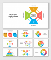 Customizable Employee Engagement PPT And Google Slides