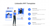 Creative LinkedIn PowerPoint Template And Google Slides