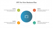 Alluring PPT for New Business Plan Presentation Diagram