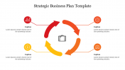 Strategic Business Plan Template with Arrow Design