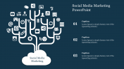 Editable Social Media Marketing PowerPoint Template