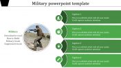 Use Cylinder Military PowerPoint Template Slide Design