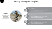 Cylinder Military PowerPoint Template-Three Grey
