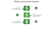 Admirable Military PowerPoint template presentation