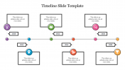 Buy bright Best Timeline Slide Template Slide presentation