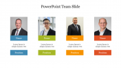 PowerPoint Team Template Presentation and Google Slides