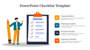 Concise Checklist PPT Presentation And Google Slides Themes
