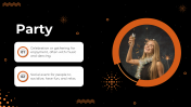 Awesome Party PowerPoint And Google Slides Template