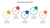 Our Predesigned The Business Plan PPT Slide Template