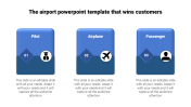 Get The Airport PowerPoint Template With Icons