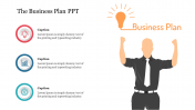 Our Predesigned The Business Plan PPT Slide Template