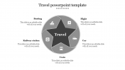 Alluring Travel PowerPoint Template Presentation 5-Node