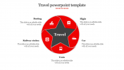 Attractive Travel PowerPoint Template Designs 5-Node