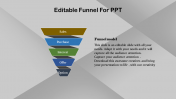 Awesome Editable Funnel For PPT Slide Template Design