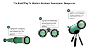 Modern Business PowerPoint Templates - Binocular Model 