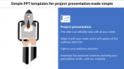 Attractive and Simple PPT Templates for Project Presentation