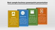 Best Sample Business PowerPoint Presentation Template