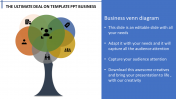Creative Template PPT Business With Tree Model