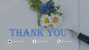 Editable Thank You PowerPoint Presentation and Google Slides