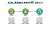 Pre-Made Vision And Mission Template PPT Diagram For You