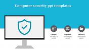 Creative Computer Security PPT Templates Designs