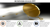 Business Goals Presentation PPT Template & Google Slides