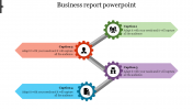 Creative Business Report PowerPoint Presentation
